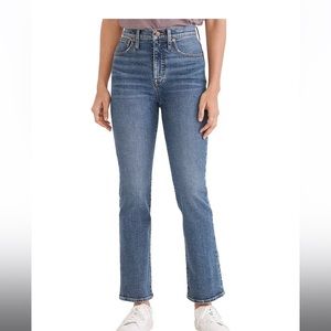 Madewell petite cali demi-boot jeans in shoreham wash sz 30 petite